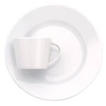 Kaffeetassen ISTA, 0,18 L, Porzellan, weiß