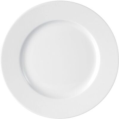 Desserteller ISTA, Ø 21 cm, Porzellan, weiß