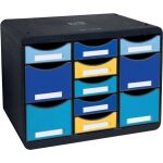 Schubladenbox Bee Blue Multi Box, 11 Fächer,...