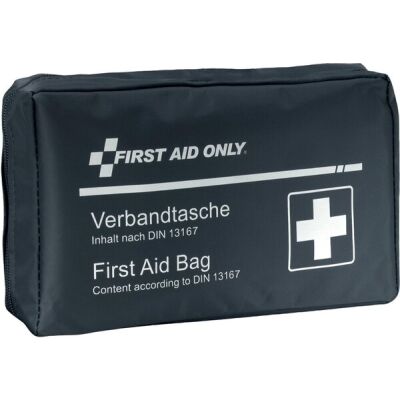 Verbandtasche für Motorrad DIN 13167, 220 x 220 x 65 mm, blau