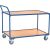 Tischwagen, Ladefläche: 1200 mm x 800 mm, 2 Böden, Schraubkonstruktion, Lenkrollen