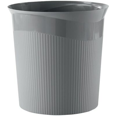 Papierkorb Re-LOOP, dunkelgrau, 13 Liter, Höhe: 287 mm