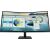 LCD/LED Monitor 21Y56AA, HP P34hcG4 WQHD-USB-C-Monitor mit Wölbung, schwarz, 86,36 cm (34 Zoll), 3.440 x 1.440 (WQHD)