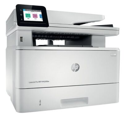 Drucker LaserJet Pro MFP M428fdw, 4-in-1 Multifunktionsgerät, 512 MB, grau/schwarz