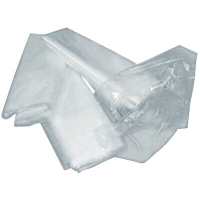 Plastikbeutel für Aktenvernichter für Modell B35, P36i, Mehrweg-Auffangbeutel transparent, 1 Pack = 100 Stück