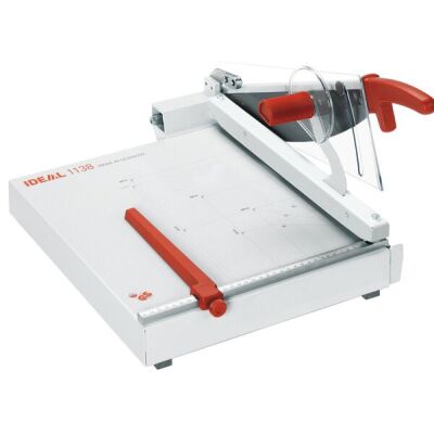 Hebelschneider 1138, Schnittleistung: 50 Blatt, Schnittlänge: 385 mm, Tischgröße: 356 x 403 mm