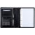 Ringbuchmappe Benaco, DIN A5, Nappaleder schwarz, Außenmaße: ca. 23 x 18 x 3 cm