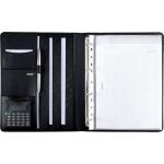 Ringbuchmappe Cremona II, DIN A4, Nappaleder, schwarz,...