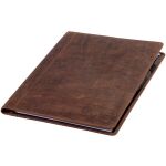 Schreibmappe Winston, DIN A4, Echtleder, braun,...