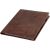 Schreibmappe Winston, DIN A4, Echtleder, braun, Außenmaße: ca. 32 x 26 x 2 cm