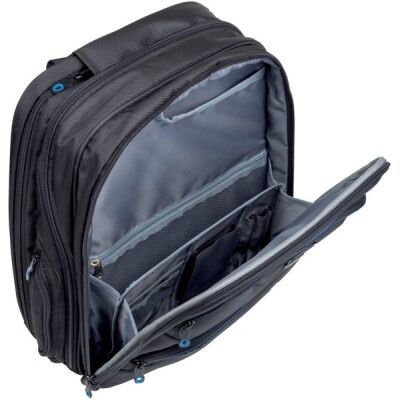 Laptoprucksack Echo 1, Nylon, schwarz, Außenmaße: ca. 37 x 41 x 24 cm