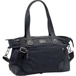 Tasche Heaven, Canvas/Lederimitat, schwarz,...