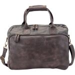 Tasche Mystify S, Canvas/Lederimitat, graubraun,...