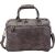 Tasche Mystify S, Canvas/Lederimitat, graubraun, Außenmaße: ca. 28 x 37 x 6 cm