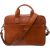 Laptoptasche Surprise, Echtleder, cognac, Außenmaße: ca. 30 x 38 x 6,5 cm