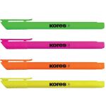 Textmarker Highliner 4er Etui, Keilspitze, gelb, pink,...