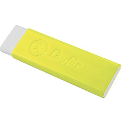 Radiergummi "Pocket 2", gelb, 72 x 20 x 4 mm
