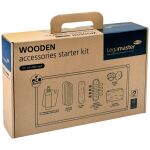 WOODEN Whiteboard Zubehörset, Buchenholz, 17 teilig