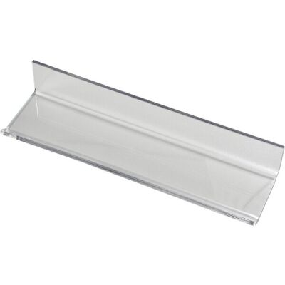 Ablageboard transparent f. Glasboard Colour, 200mm, Plexiglas