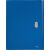 Ablagebox Recycle, A4, blau, Sicherheitsverschluss, 3 Klappen