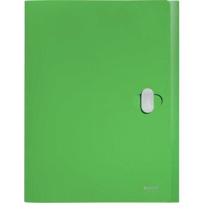 Ablagebox Recycle, A4, grün, Sicherheitsverschluss, 3 Klappen