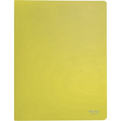 Sichtbuch Recycle, mit 40 Hüllen klar (45 Mikron), DIN A4, PP, gelb, dokumentenecht, für 80 Blatt