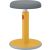 Sitz- & Stehhocker Ergo Cosy, gelb, höhenverstellbar 46 - 79 cm, Tragkraft bis 110 kg, Maße: 370 x 690 x 370 mm