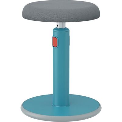 Sitz- & Stehhocker Ergo Cosy, blau, höhenverstellbar 46 - 79 cm, Tragkraft bis 110 kg, Maße: 370 x 690 x 370 mm