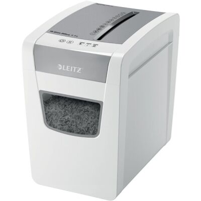 IQ Aktenvernichter Slim Office S 8098, Leistung 12 Blatt 80g/qm, Partikelgröße: 4 x 28 mm, 23 Liter Auffangbehälter, Sicherheitstufe P-4