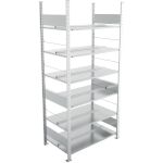 Grundregal, 2.200 x 1.000 x 600 mm (H x L x T), 6...