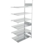 Anbauregal, 2.200 x 1.000 x 600 mm (H x L x T), 6...