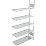 Anbauregal, 1.850 x 1.000 x 300 mm (H x L x T), 6...