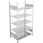 Grundregal, 1.850 x 1.000 x 600 mm (H x L x T), 5...