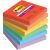 Haftnotiz Super Sticky Note, 76 x 76 mm, 6 x 90 Blatt, Playful Collection: paradiseblau, ultrarot, ultragelb, vitalorange, limonengrün, flieder