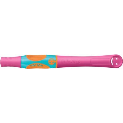 Tintenroller griffix, für Linkshänder, Mine: M, Schreibfarbe: blau, Mine auswechselbar, lovely pink