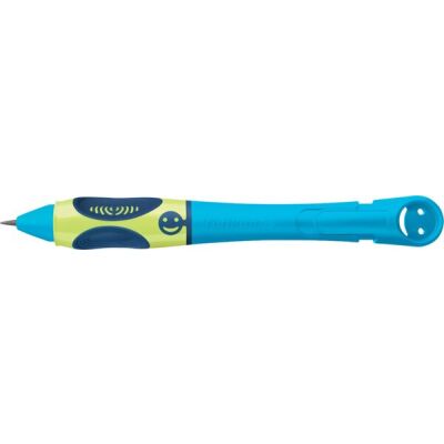 Bleistift griffix, für Rechtshänder, Härte: HB, neon fresh blue