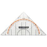 Technisches Zeichendreieck 325 mm, abnehmbarer Griff,...