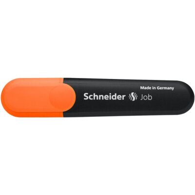 Textmarker Job 150, orange, 1-5 mm, Keilspitze, für Normal-, Kopier- und Faxpapier, leuchtstark und lichtbeständig, nachfüllbar, mit Clip