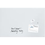 Glas-Whiteboard Artverum 1000 x 650 mm, weiß, inkl....