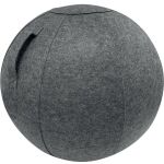 ERGO SPHERE Sitzball grau, mit waschbarem Filzbezug,...