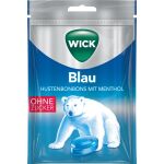 WICK BLAU Hustenbonbon mit Menthol 72 g, ohne Zucker