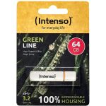 Green Line USB-Stick 3.2 Gen 1 x 1, 64 GB, 70 MB/s,...