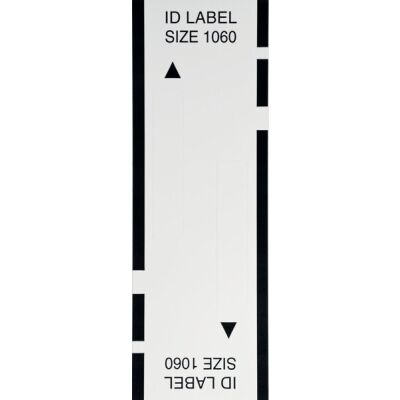 Stamp Creator Etiketten, 24 Aufkleber, 10 x 60 mm, weiß, für StampCreator SC-2000