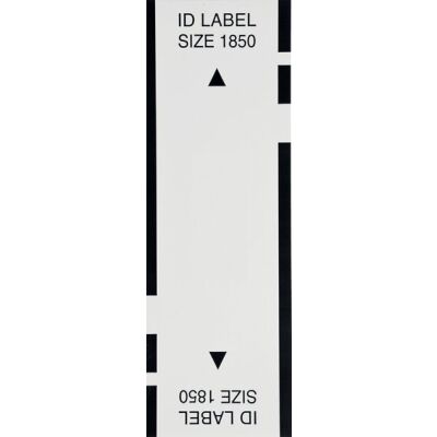 Stamp Creator Etiketten, 12 Aufkleber, 18 x 50 mm, weiß, für StampCreator SC-2000