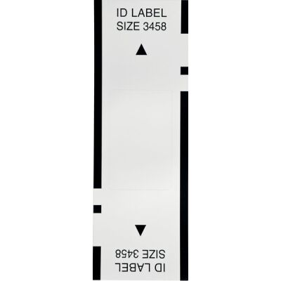 Stamp Creator Etiketten, 12 Aufkleber, 34 x 58 mm, weiß, für StampCreator SC-2000