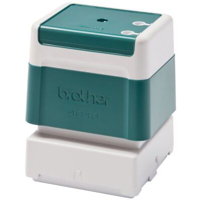 Stempel für StampCreator, 40 x 40 mm, für ca. 50.000 Abdrucke, grün