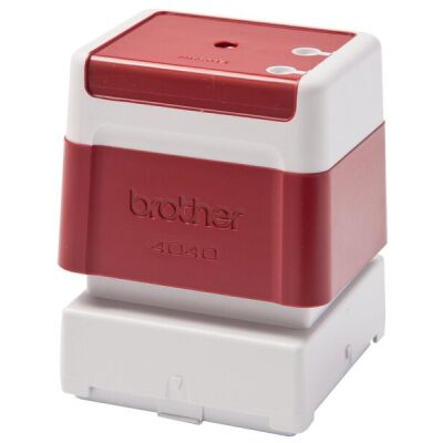 Stempel für StampCreator, 40 x 40 mm, für ca. 50.000 Abdrucke, rot