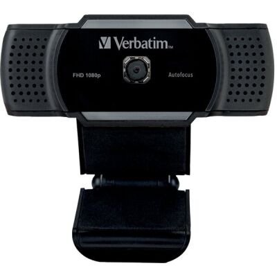 Webcam AWC-01, Full HD, USB, Autofokus und Mikrofon, schwarz