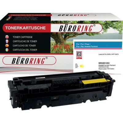 Toner 415A, gelb, ersetzt HP W2032A, für ca. 2.100 Seiten