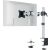 Monitor Halter SELECT für 1 Monitor bis 27 Zoll, inkl. Tischbefestigung, 360° drehbar, max. 8 kg